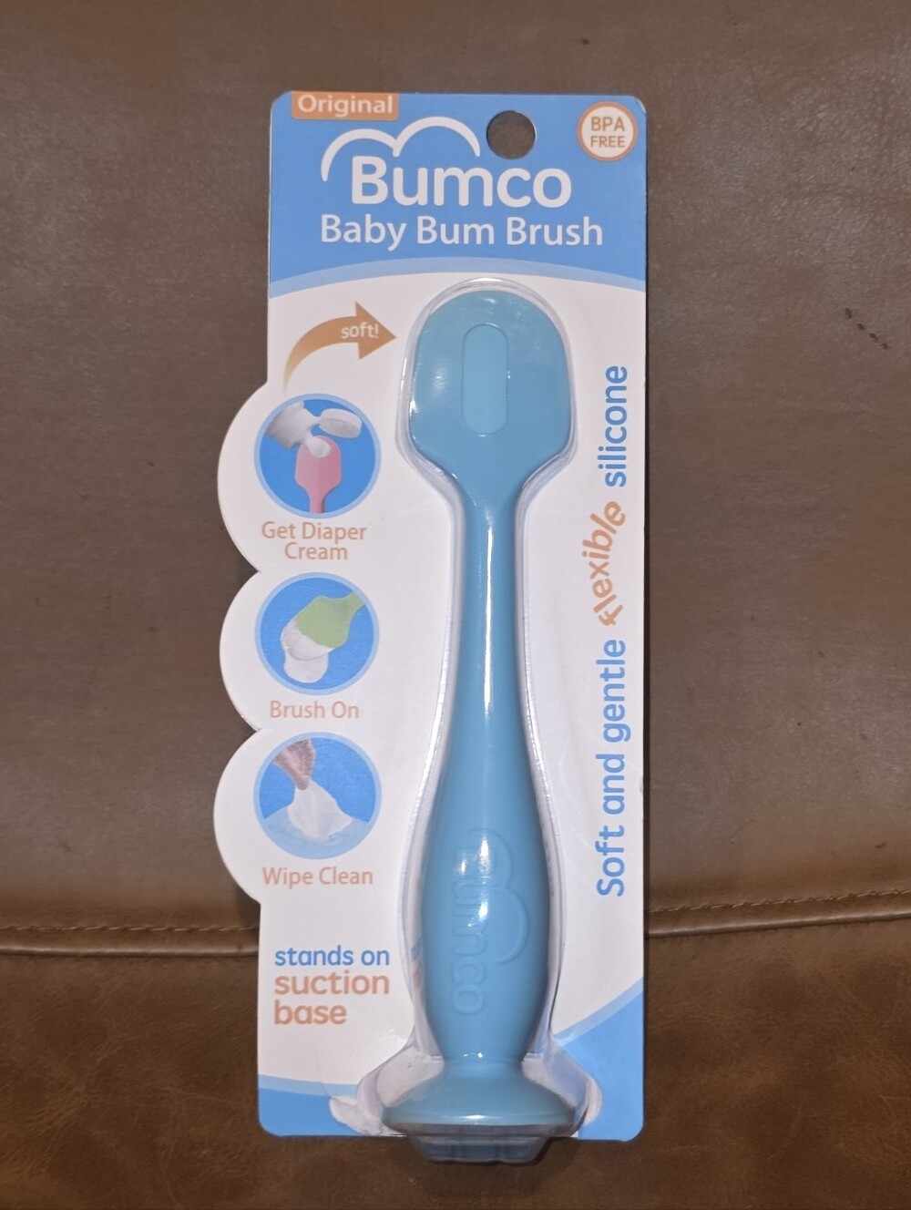Nwt Bumco Baby Bum Brush in Blue